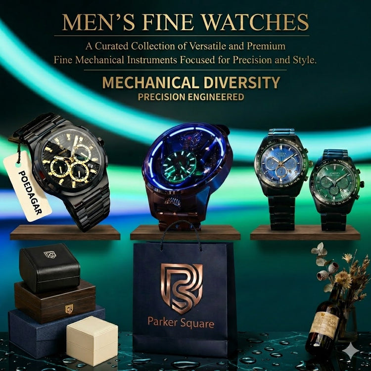Men's Fine Watches: Luxury Timepieces for Timeless Elegance