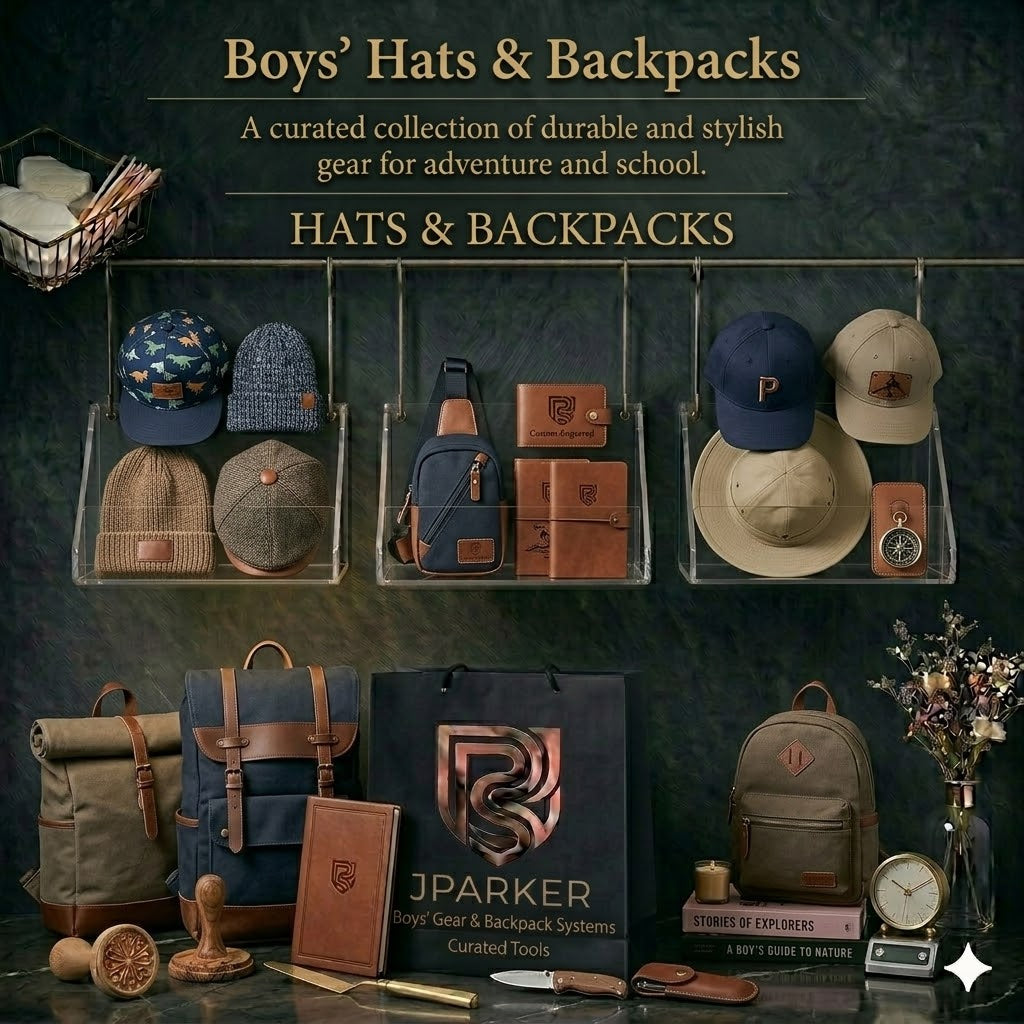 Boys' Hats & Backpacks