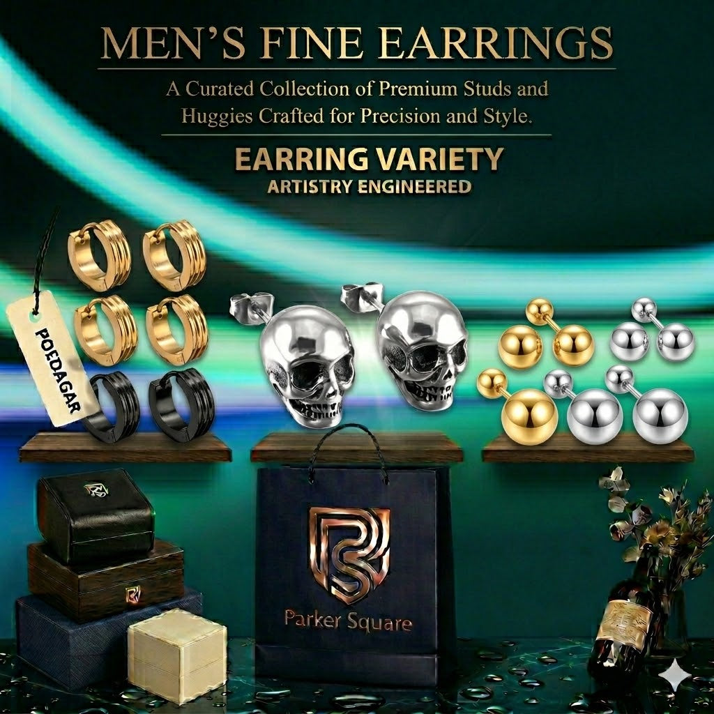 Men's Fine Earrings