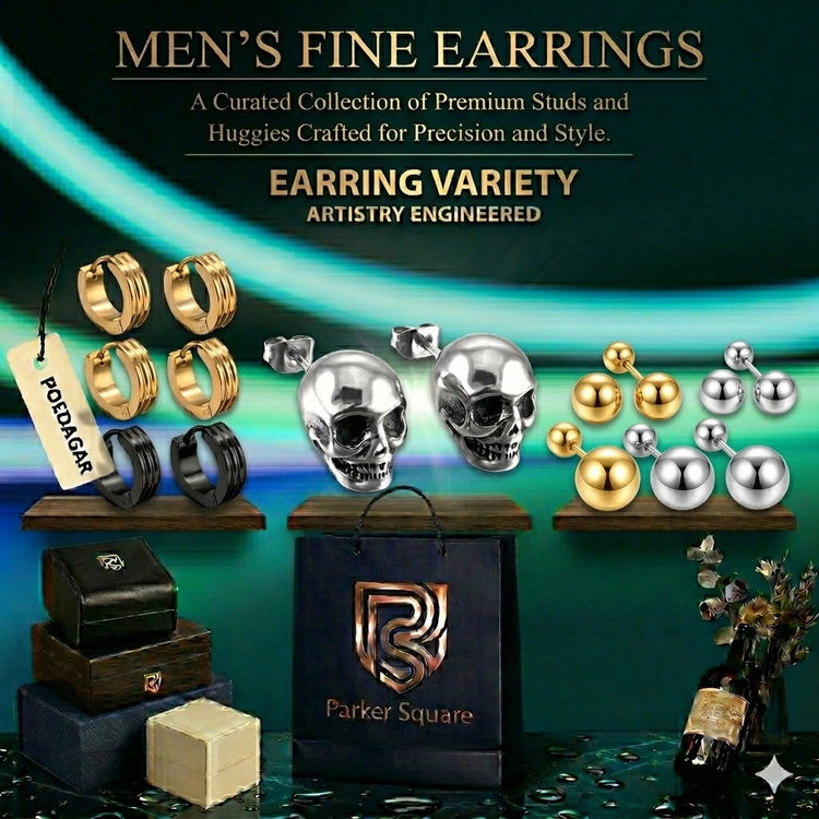 Men's Fine Earrings