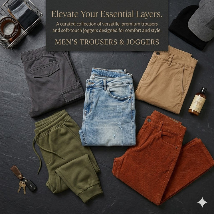 Men's Trousers Joggers Collection for Comfort and Style