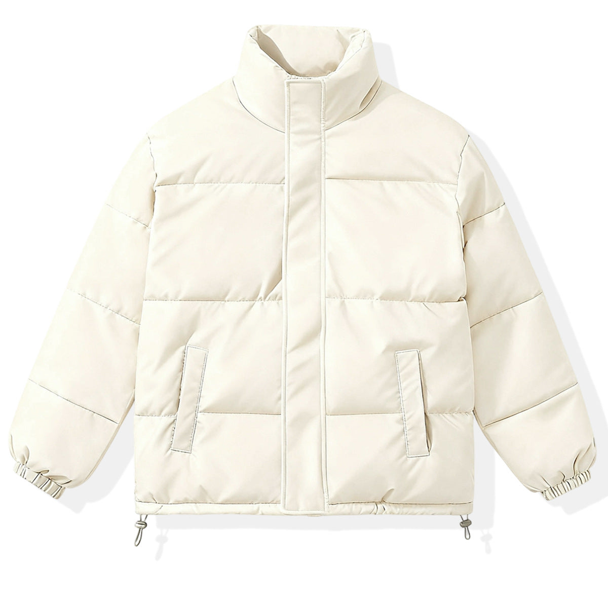 Women's Hooded Stand Collar Padded Coat | Casual Winter Coat