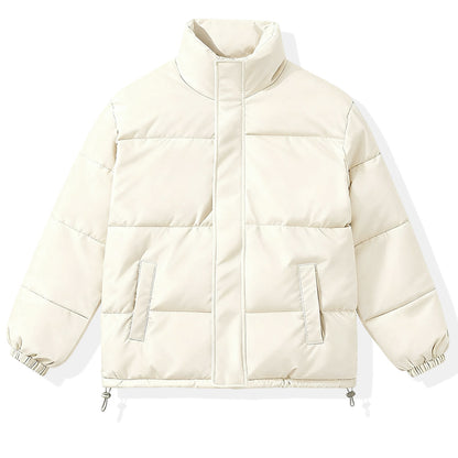 Women's Hooded Stand Collar Padded Coat | Casual Winter Coat