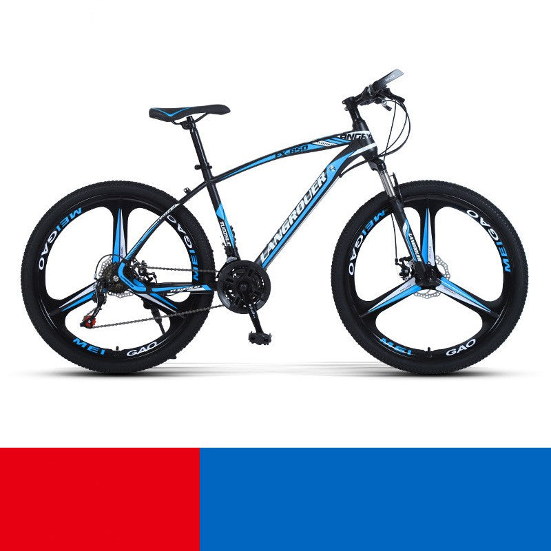 Mountain Bike – Carbon Steel Double Disc Brake Variable Speed Cross-Country