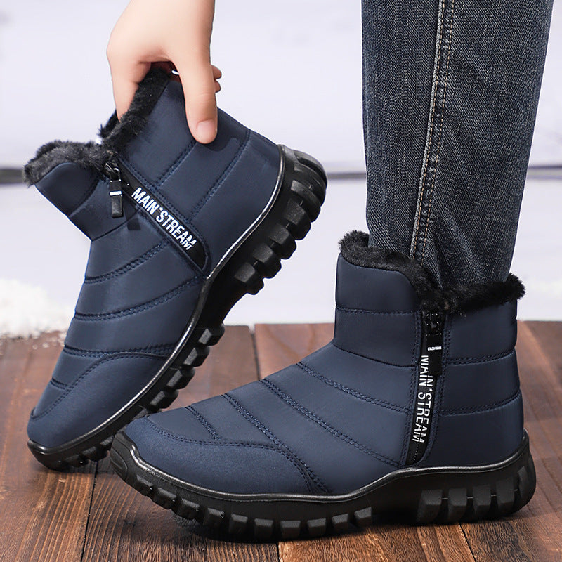 Men's Fleece-Lined Snow Boots | Warm Winter Boots