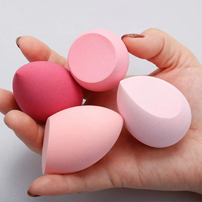 10-Piece Makeup Sponge Puff Set – 7 Shapes, Wet & Dry, Non-Latex