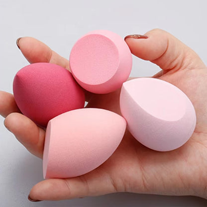 10-Piece Makeup Sponge Puff Set – 7 Shapes, Wet & Dry, Non-Latex