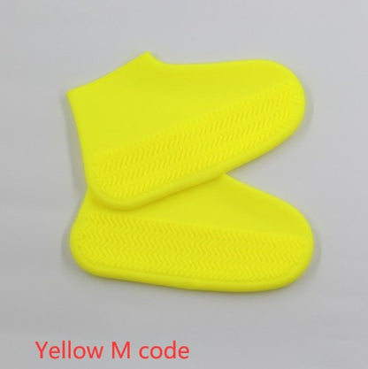 Silicone Waterproof Shoe Covers – Heeled Overshoes, Unisex