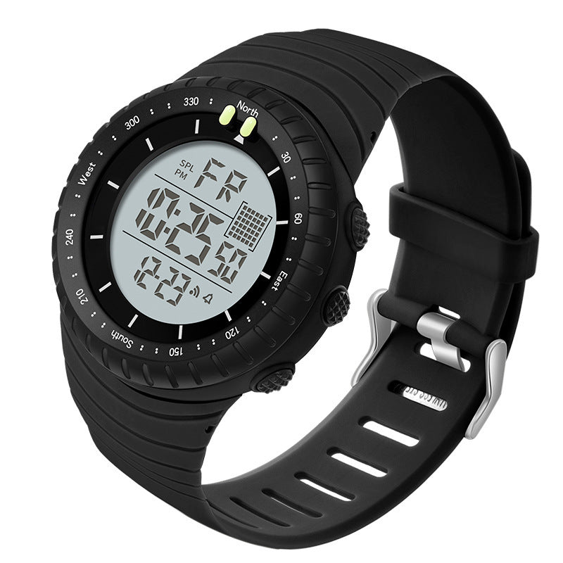 Large Dial Luminous Waterproof Watch for Men - Casual & Sports Style