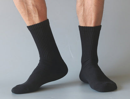 Men’s Combed Cotton Towel-Lined Running Socks EU 40-43 – 5 Colours