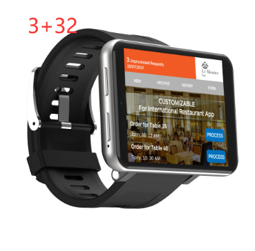 Large Screen Smartwatch – 2MP Camera, 2700mAh Battery, Waterproof