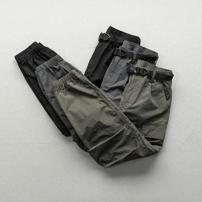 Men's Straight-Leg Smart-Casual Trousers | Army Green, Grey & Black | M-3XL