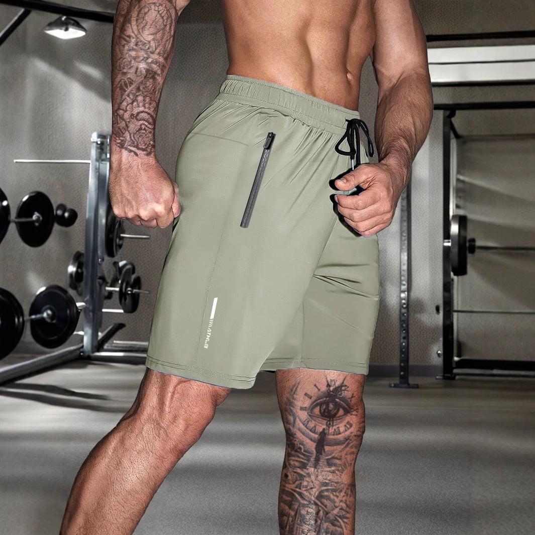 Men's Lightweight Quick-Dry Training Shorts