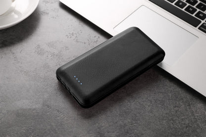 10,000mAh Portable Power Bank – Multi-USB Output Pink, Green, Black & White