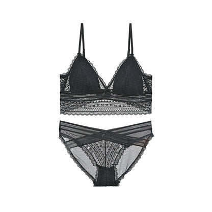 Women's Strapless Seamless Lace Bra | 1/4 Cup Wireless Lingerie