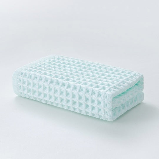 Pure Cotton Jacquard Face Towel | Low-Lint 34x72cm | 7 Colours