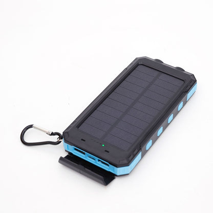Solar Power Bank – Waterproof Outdoor Portable Charger Compass & LED 5,000-20,000mAh