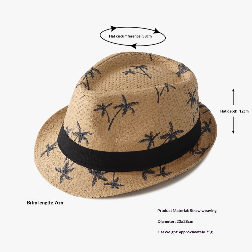 Women's Straw Flat-Top Sun Hat | Resort Panama Style – 18 Variants