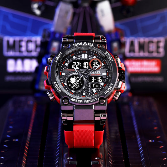 Men's Tactical Sport Digital Watch - Large Dial & Multi-Function