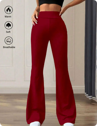 Women's Wide Leg Casual Trousers