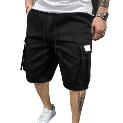 Men's Cotton-Feel Casual Sports Shorts