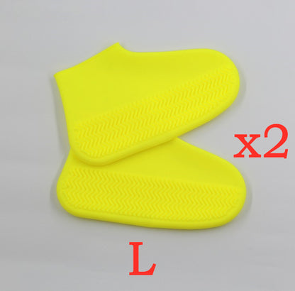 Silicone Waterproof Shoe Covers – Heeled Overshoes, Unisex