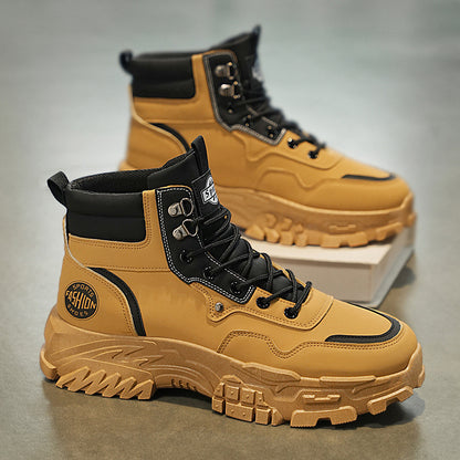 Men's Breathable High-Top Work Boots | Sizes 39-44