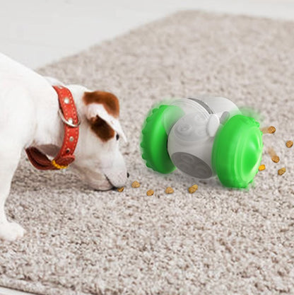 Interactive Slow Feeder Tumbler Toy for Cats & Dogs | IQ Treat Dispenser