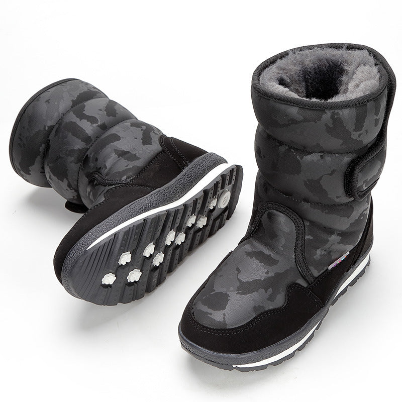 Children's Fleece-Lined Winter Boots | Warm Kids Snow Boots