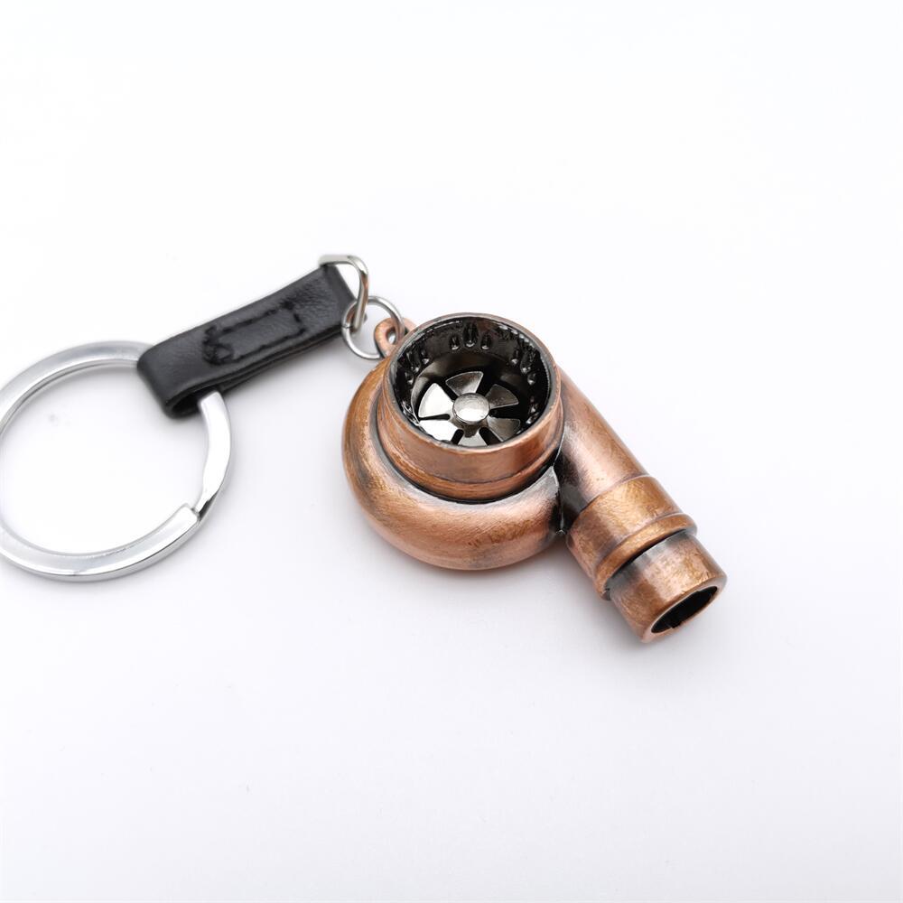Turbo Whistle Alloy Keychain | Car Charm 12 Colours | JP Collections