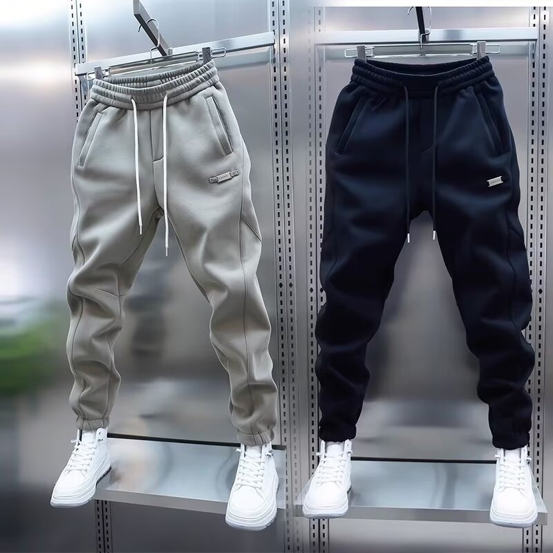 Men's Casual Slim Tapered Sweatpants – Drawstring Joggers