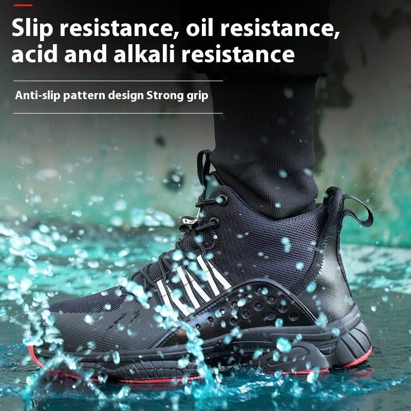 Men's Impact-Resistant Safety Trainers | Work Shoes