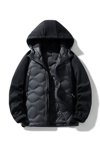 Unisex Extra-Thick Down Puffer Jacket – 4 Colours, Sizes M–4XL