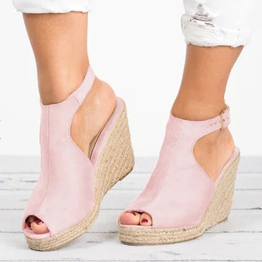Women's Peep Toe Wedge Heel Sandals | EU 35–43