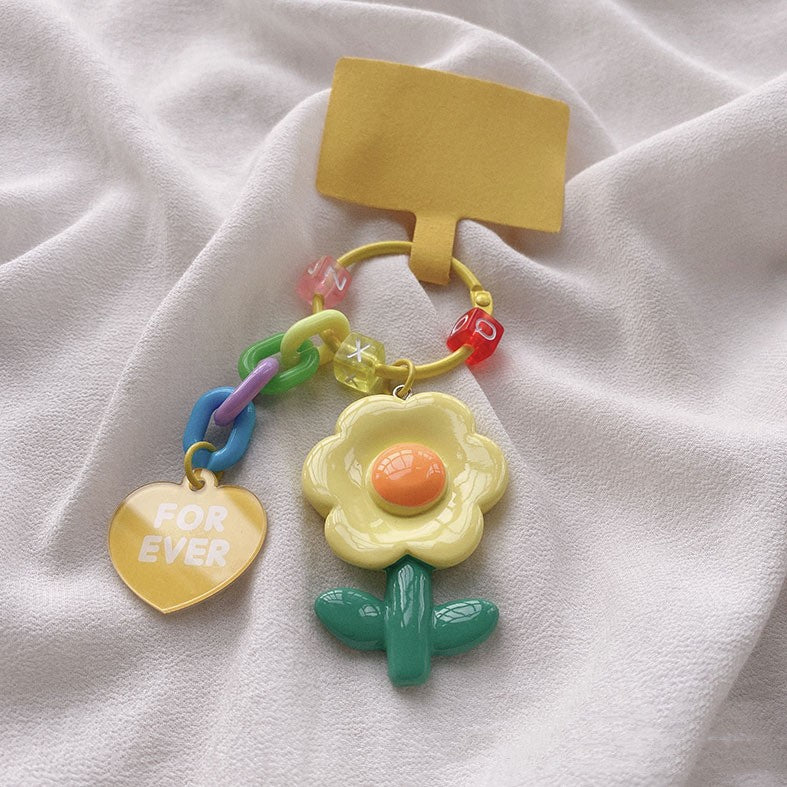 Frosted Two-Tone Acrylic Bear Keychain | 14 Colours