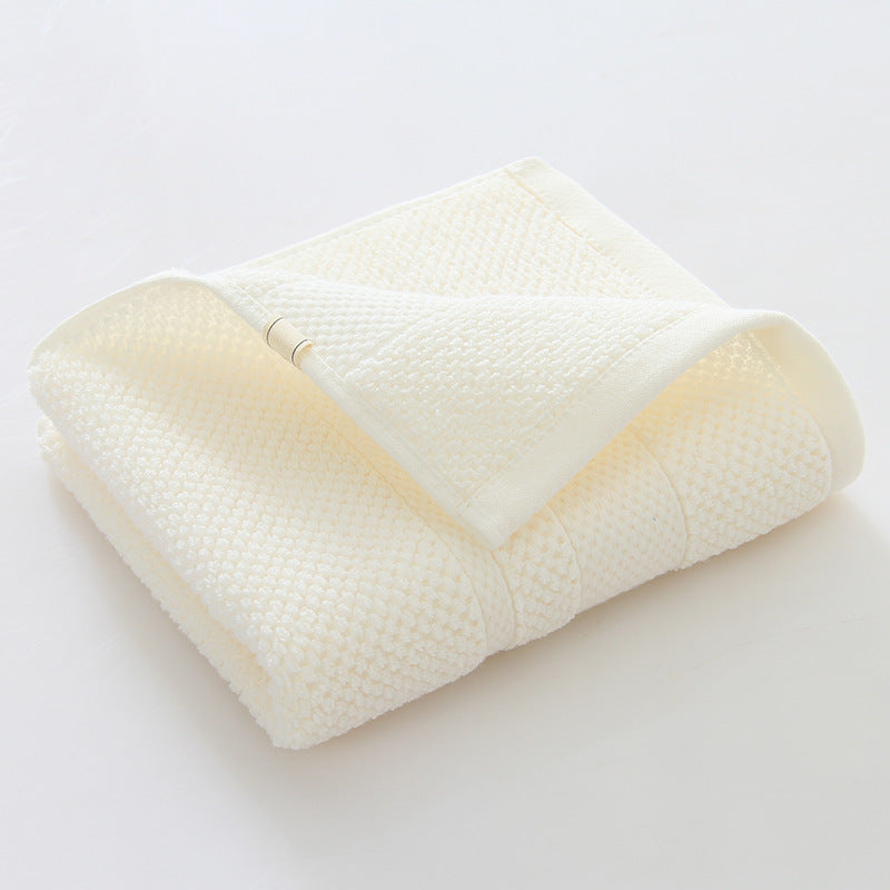 Soft Cotton Hand Towel | Absorbent Plain Weave | 35×75cm