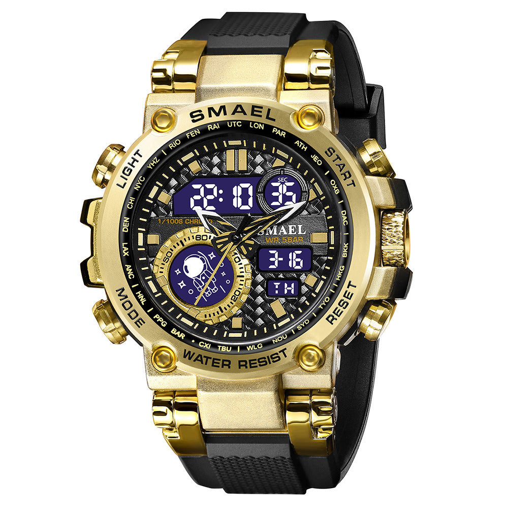 Men's Tactical Sport Digital Watch - Large Dial & Multi-Function
