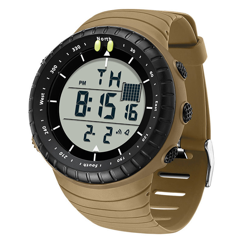 Large Dial Luminous Waterproof Watch for Men - Casual & Sports Style