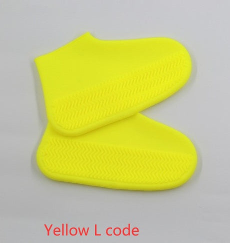 Silicone Waterproof Shoe Covers – Heeled Overshoes, Unisex