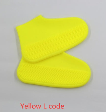 Silicone Waterproof Shoe Covers – Heeled Overshoes, Unisex