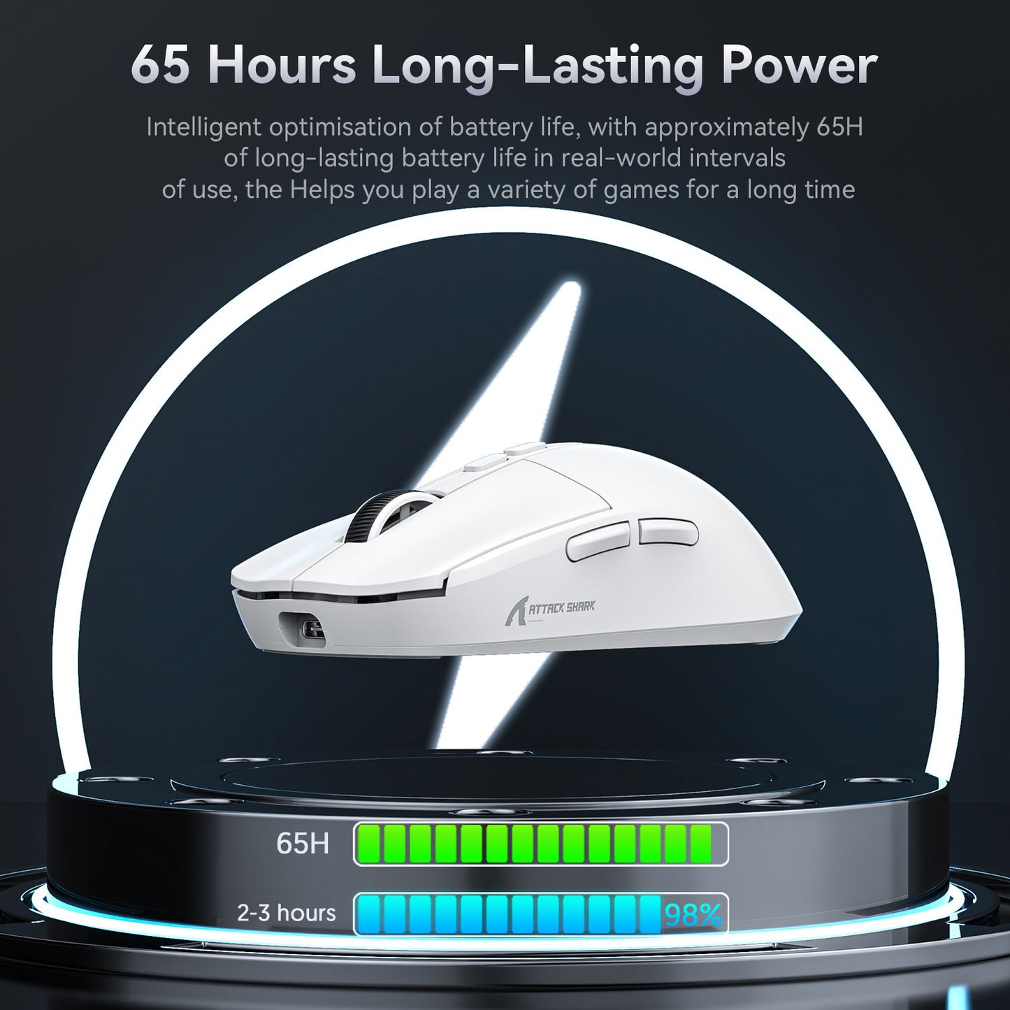 X6 Three-Mode Wireless Gaming Mouse - RGB Bluetooth USB