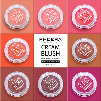 PHOERA Brightening Blush Cream | 8 Shades