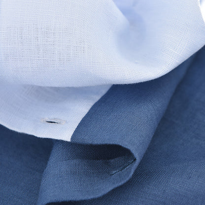 Men's Patchwork Linen Shirt | Loose Fit Short Sleeve | Sizes M–3XL