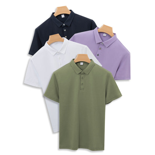 Men's Mercerized Cotton Polo Shirt | Slim Fit | S–4XL