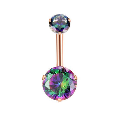 Stainless Steel Navel Stud – Belly Button Piercing Jewellery, 30 Styles