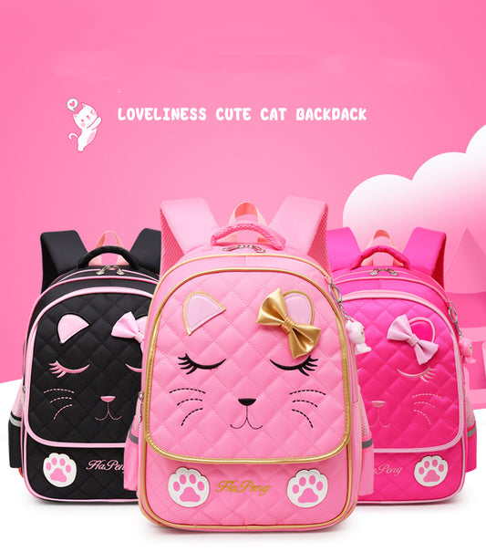 Kids' 3-Wheel Trolley School Bag – Detachable Wheeled Backpack, 20–35L