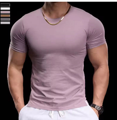 Men's High-Stretch Mesh Sports T-Shirt | Graphic Print | XXS–6XL