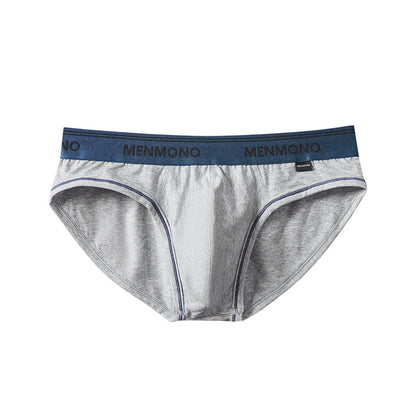 Men's Cotton Briefs – Low-Waist Two-Tone Underwear 9 Colour Combinations