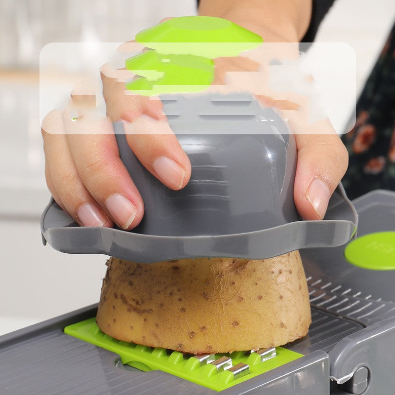 Stainless Steel Mandoline Slicer & Vegetable Cutter Set | 14-in-1 or 16-in-1
