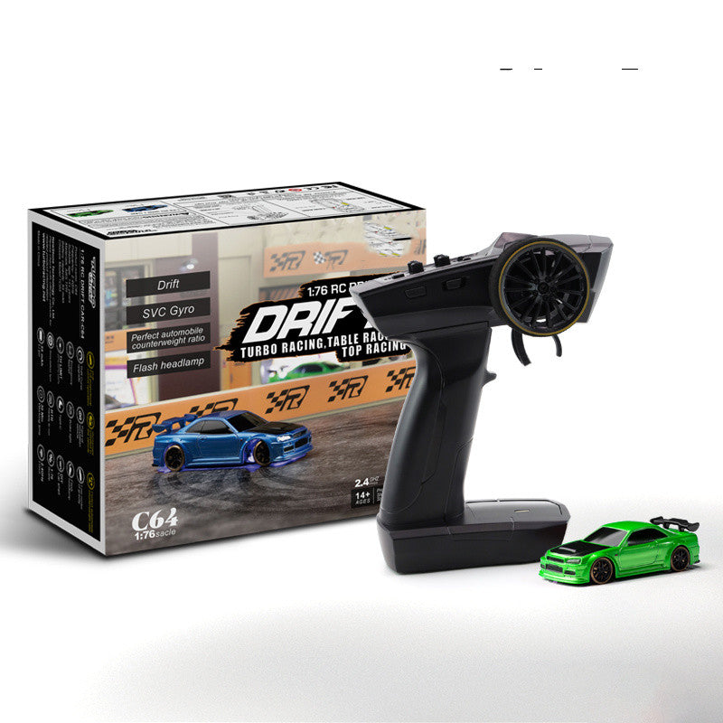 Turbo Racing C64 1/76 Drift RC Car with Gyro - Remote Control